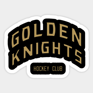 Golden Knights Hockey Club Sticker